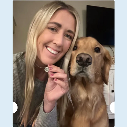 ❤️ Collar personalizado con la foto de tu mascota