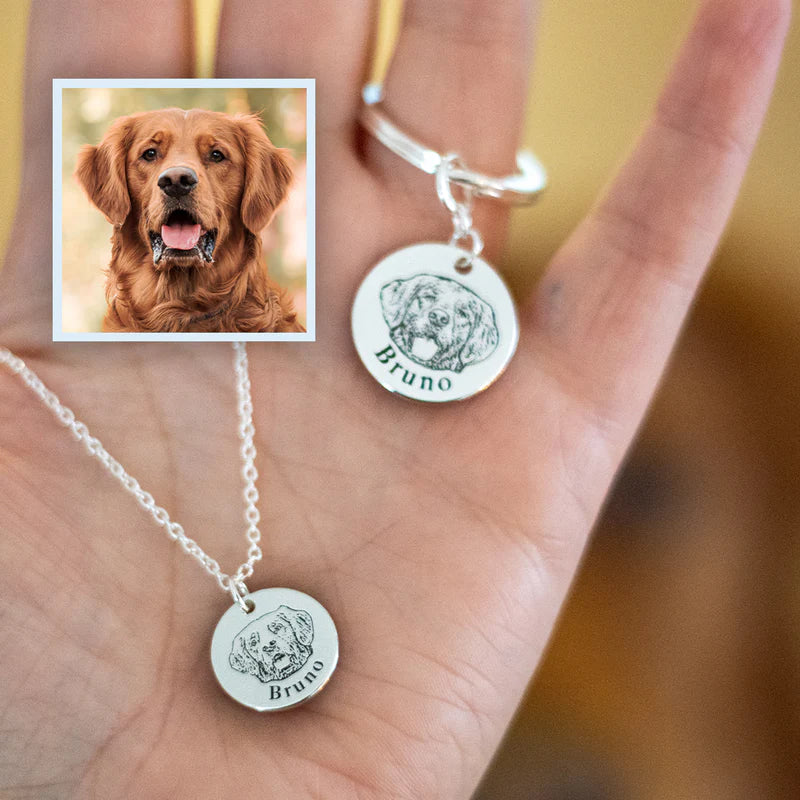 ❤️ Collar personalizado con la foto de tu mascota