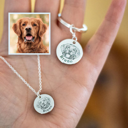 ❤️ Collar personalizado con la foto de tu mascota