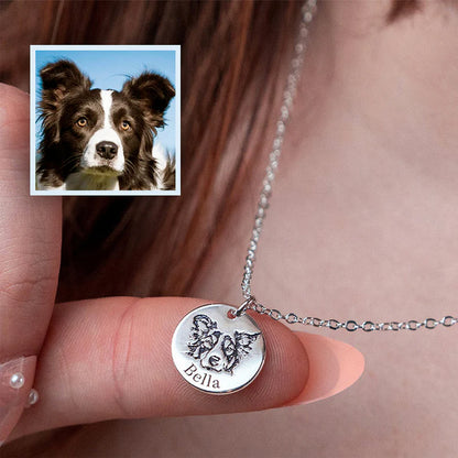❤️ Collar personalizado con la foto de tu mascota